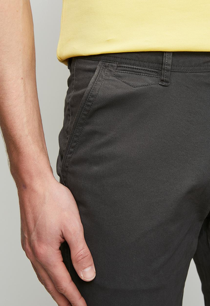 Pringle of Scotland - Pringle Jorge Tailored Smart Pant - Charcoal