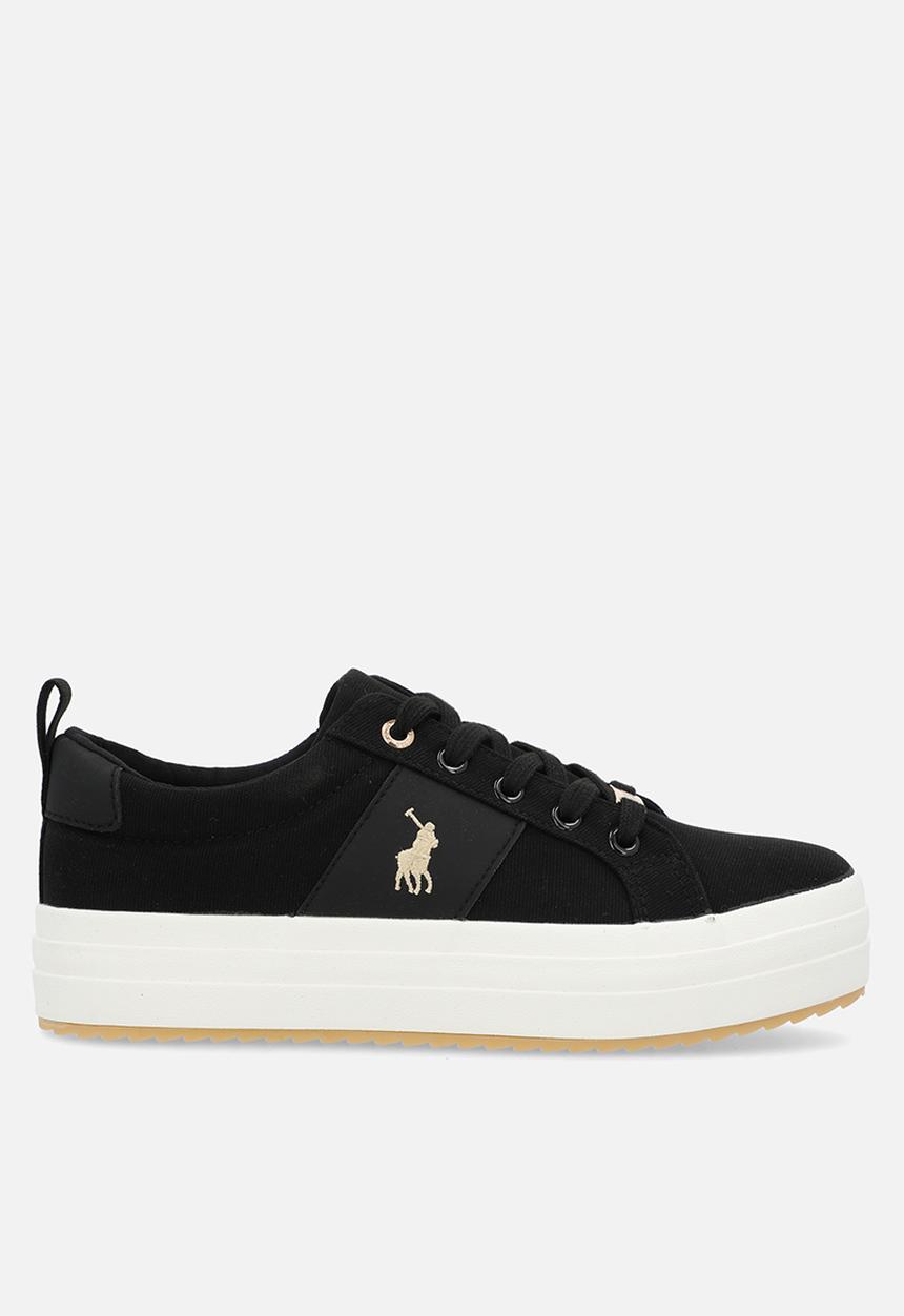 POLO - Canvas sneaker - black