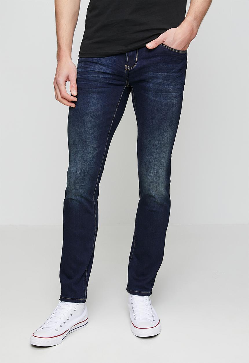 Ben Sherman - Slim Fit Enzyme Wash Denim - Dark Blue