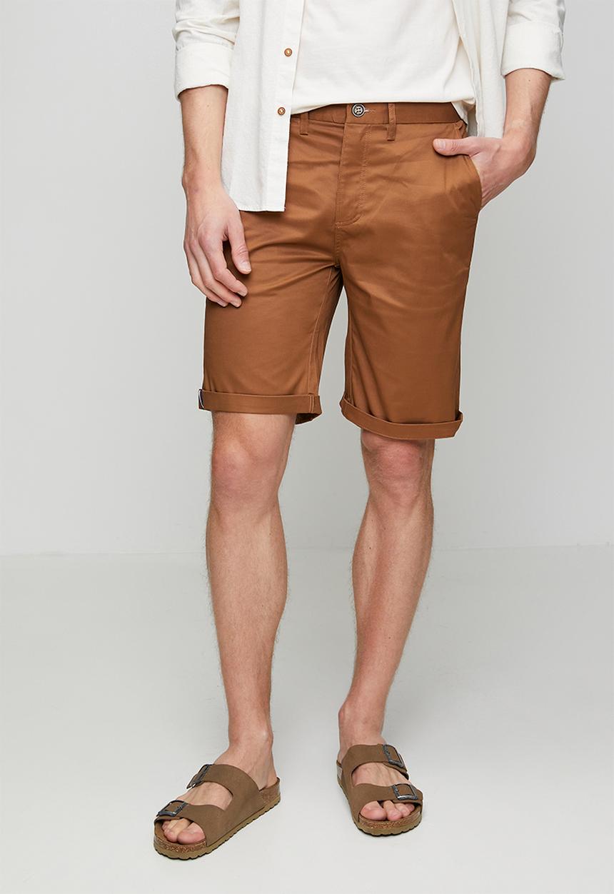Ben Sherman - Bs Chino Shorts - Walnut