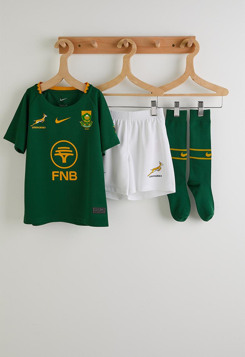 Nike - Springboks Little Kids Nike Stadium Kit Home