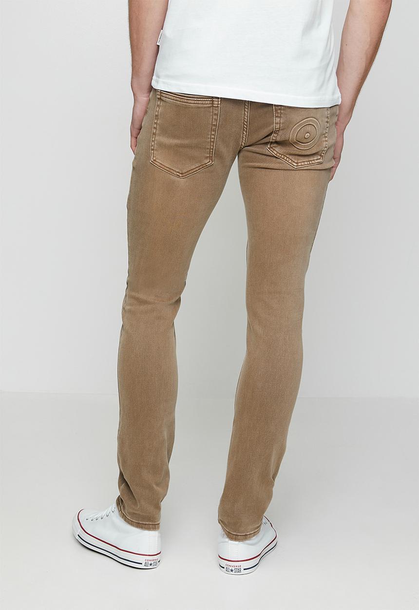 Ben Sherman - Slim Fit Garment Dye Denim - Dessert