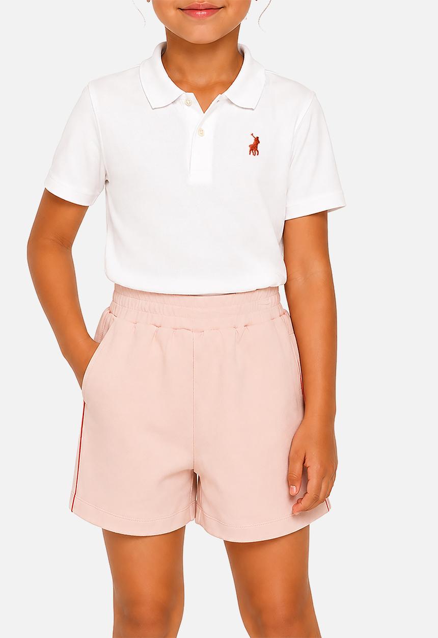 POLO - Girls Madison Short - Pink