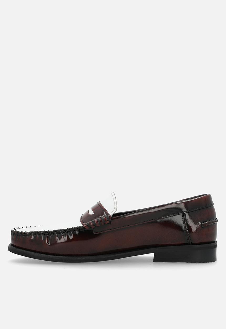 Dakotas - Presley - Burgundy/White