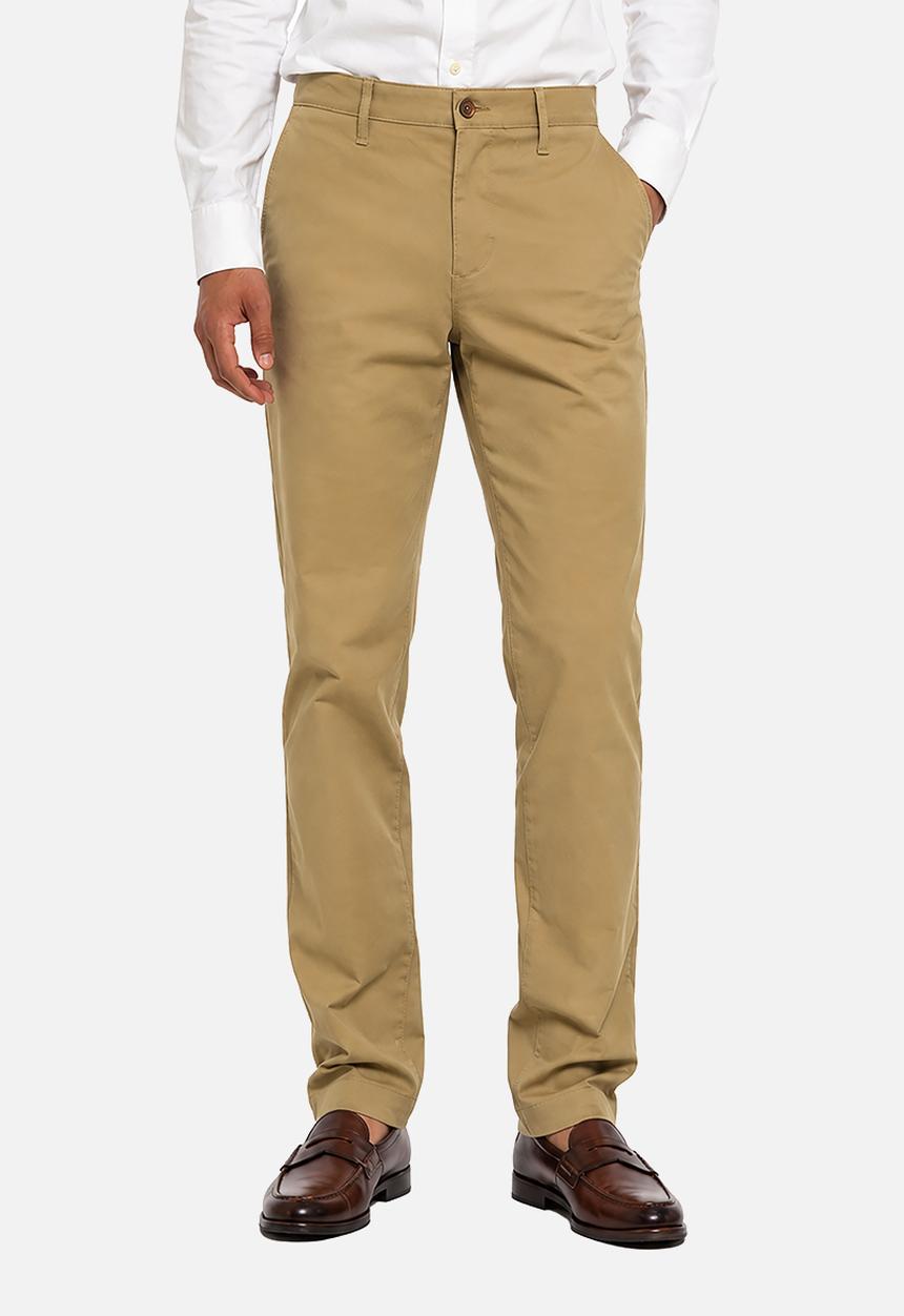 POLO - Mens essential slim leg chino - brown