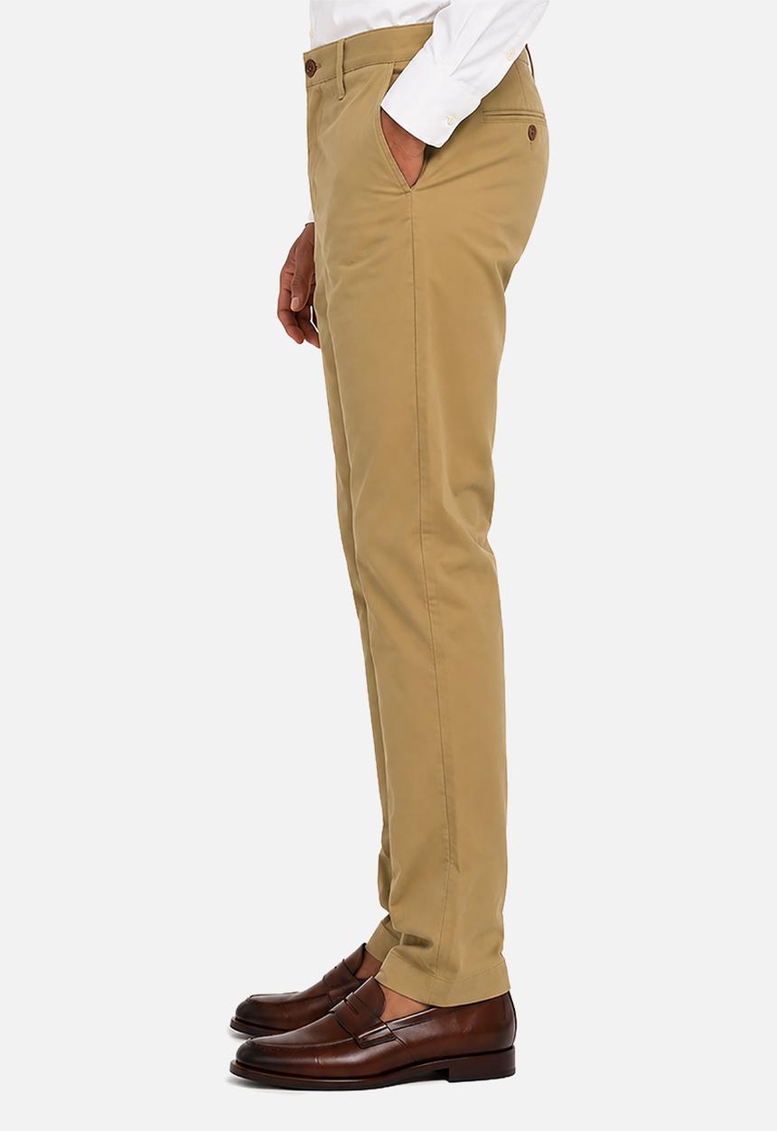 POLO - Mens essential slim leg chino - brown