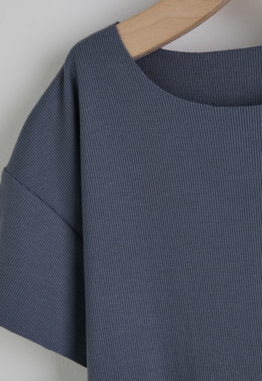 Pop Candy - Tee & shorts - grey