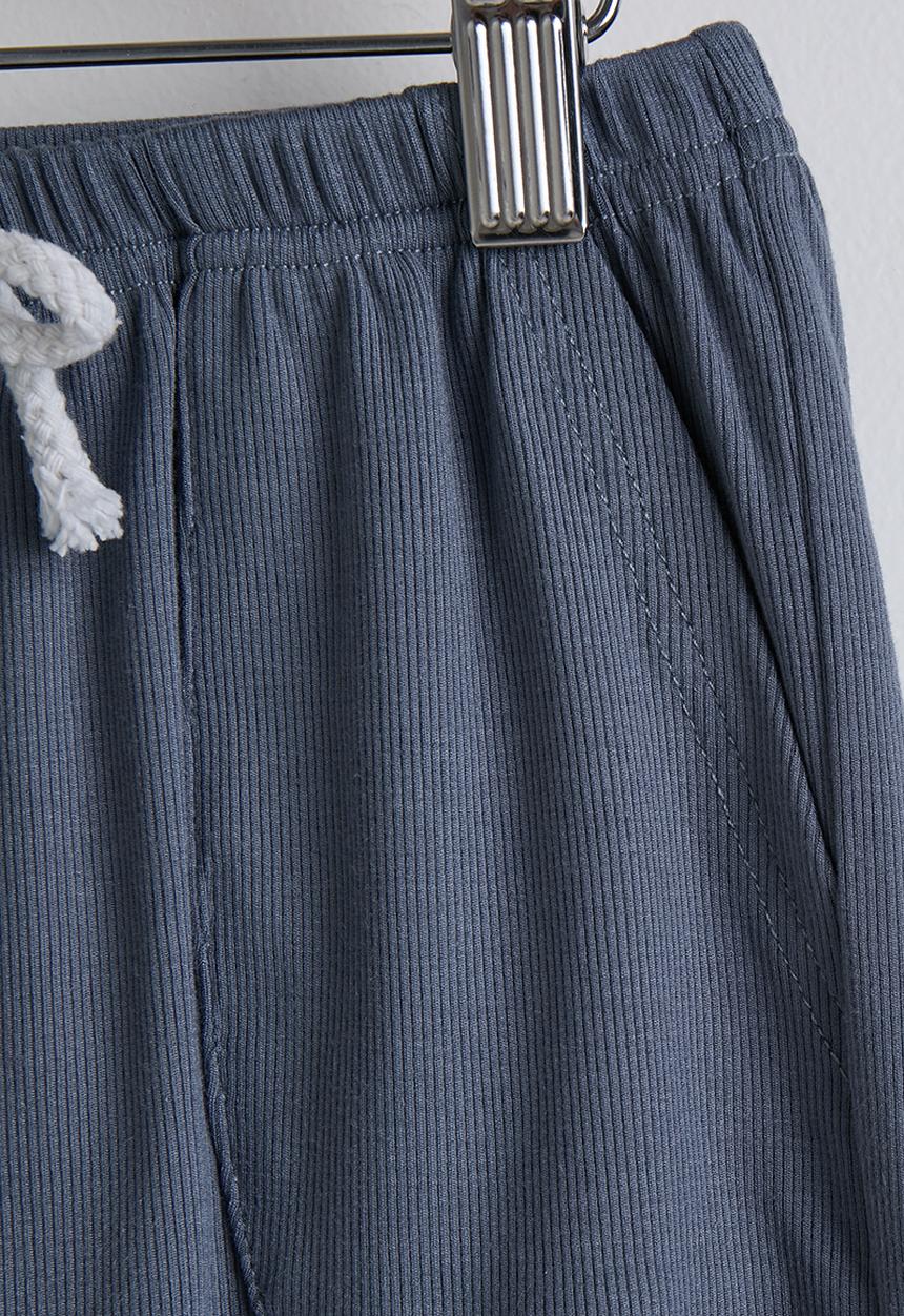 Pop Candy - Tee & shorts - grey