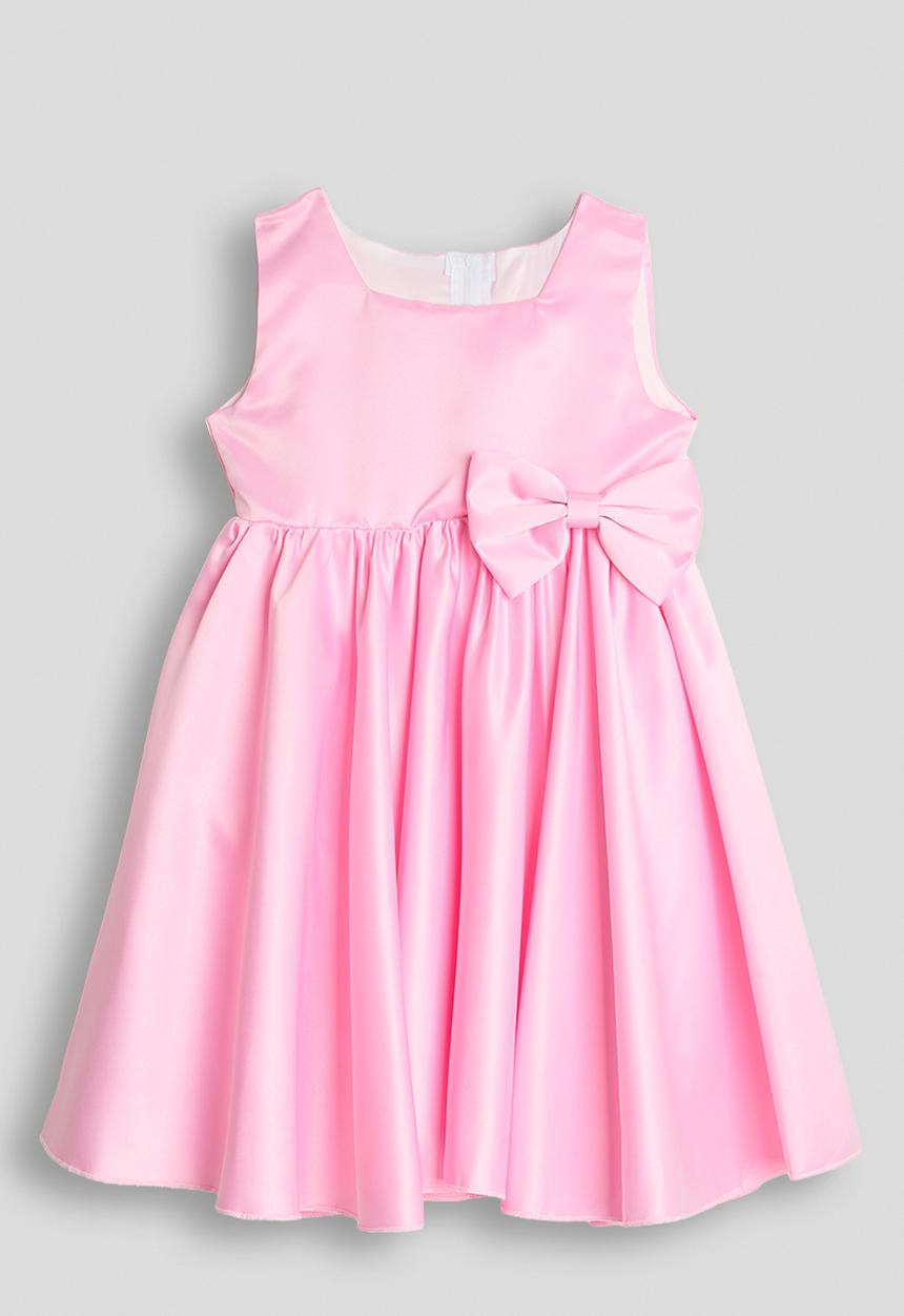 Pop Candy - Sleeveless satin bow dress - light pink