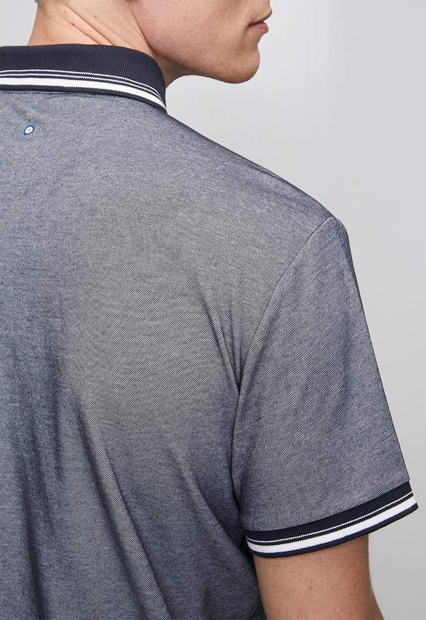 Ben Sherman - Badge Polo Ss - navy 