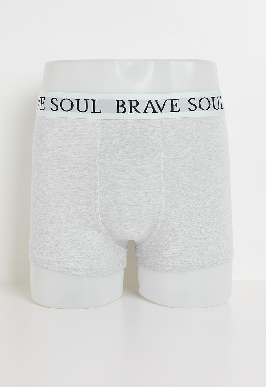 Brave Soul - 5Pk Boxers - Black Multi