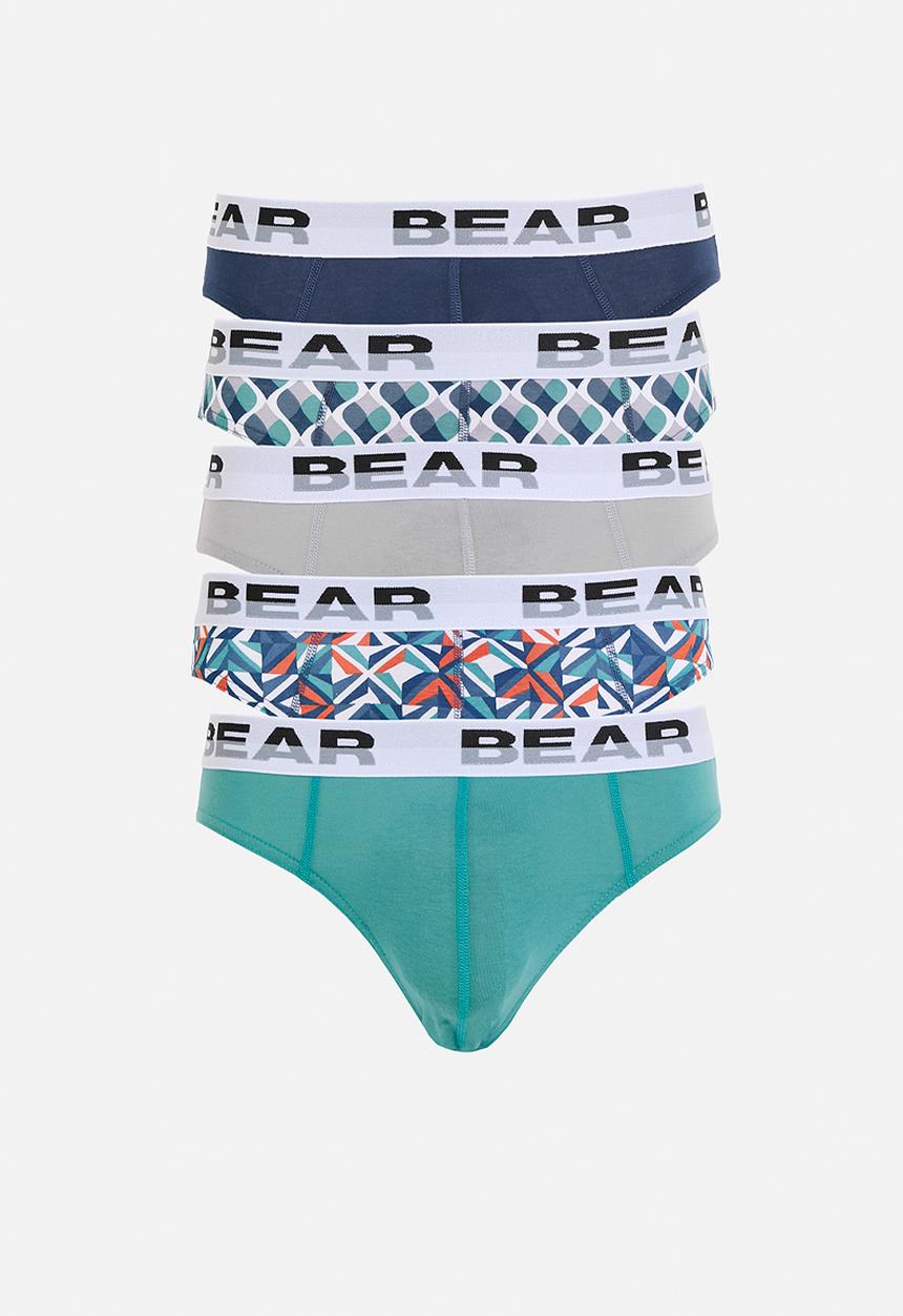 Bear - 5 Pack Fashion Mini - Blue Multi