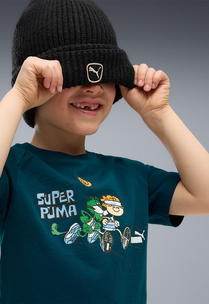 PUMA - Super Puma Tee Ps - Midnight Petrol