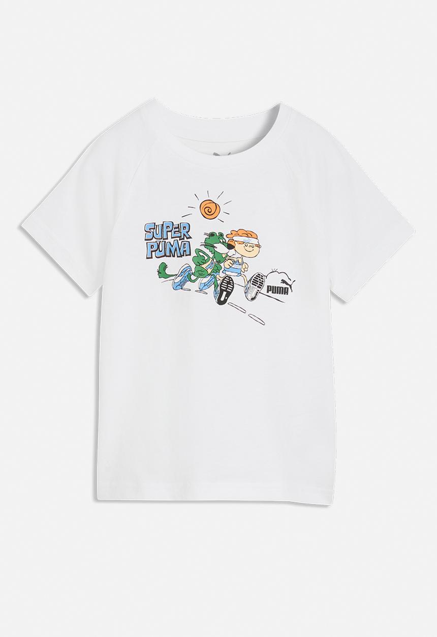 PUMA - Super Puma Tee Ps - Puma White