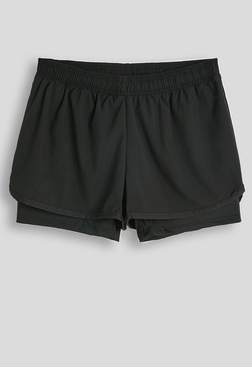 Pop Candy - 2-in-1 board shorts - black