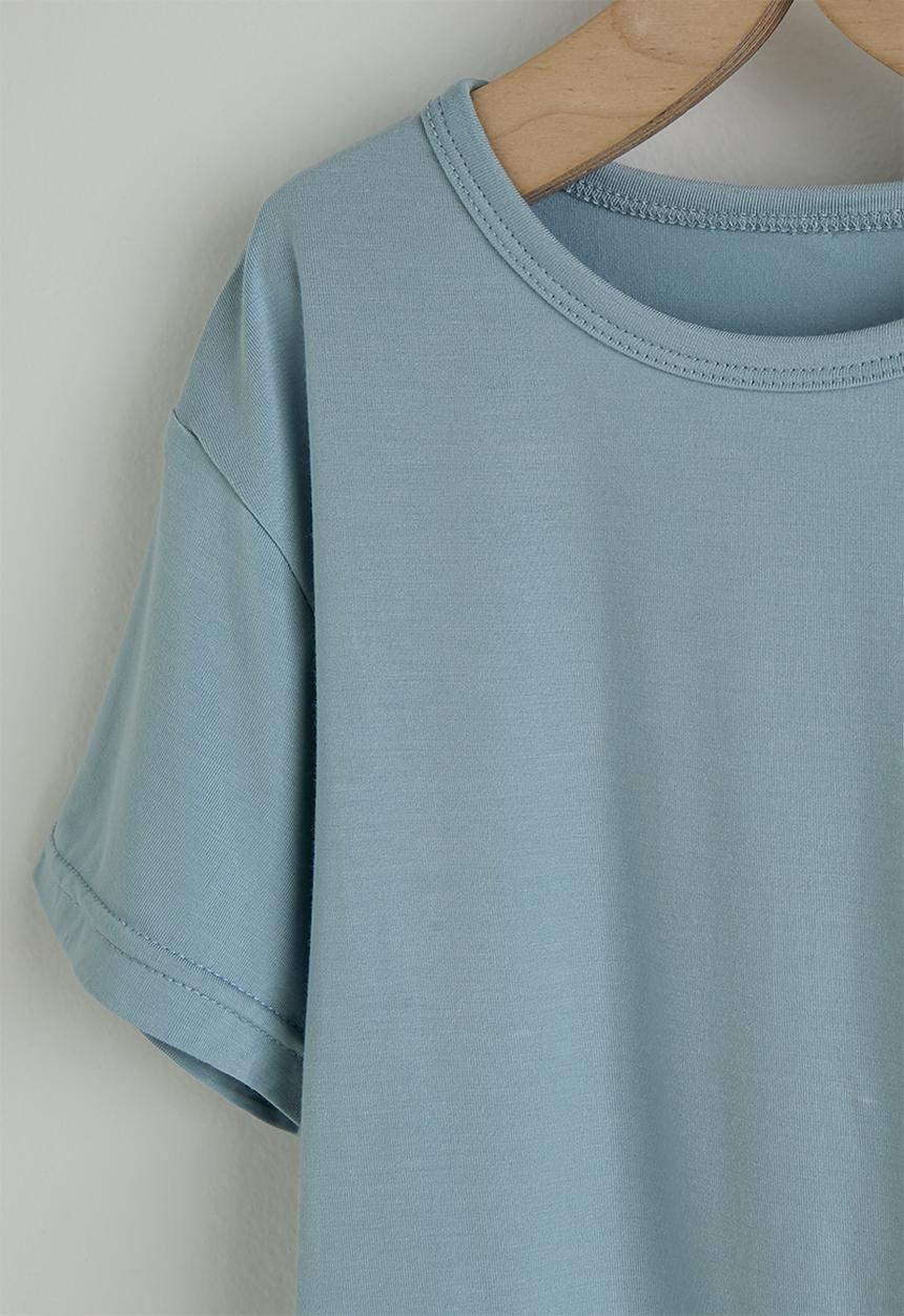 Pop Candy - Tee and shorts - blue