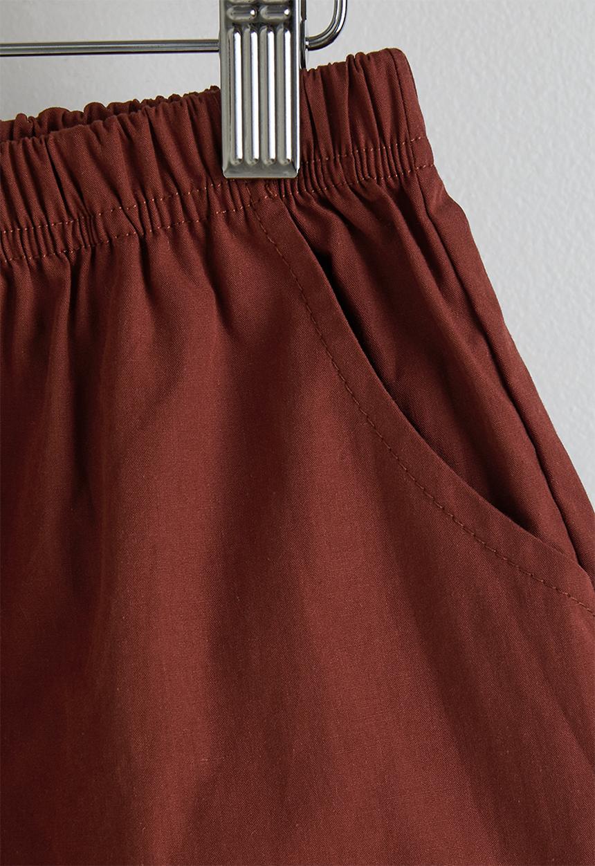 Pop Candy - Square neck blouse - brown