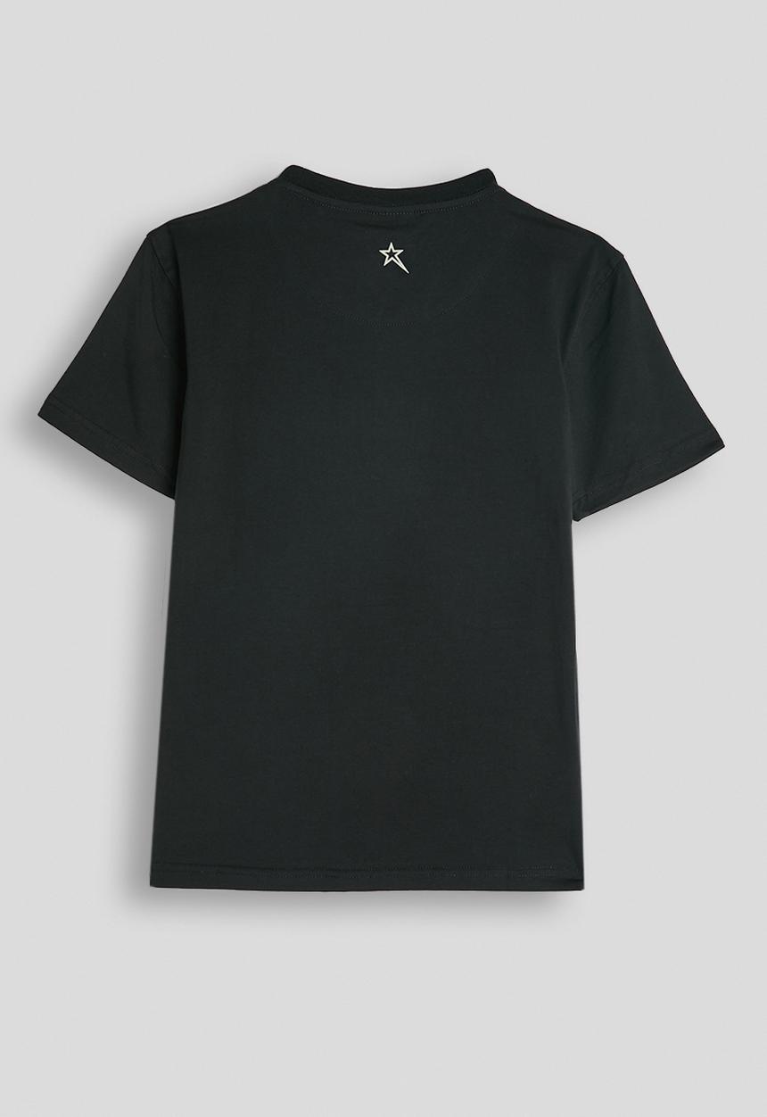 SOVIET - Boys Short sleeve Crew Neck Tee - Black