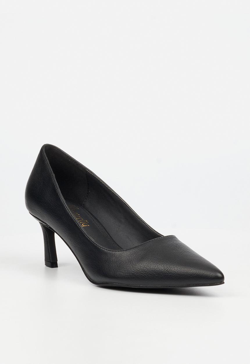 Butterfly Feet - Angelica 1 court heel - black