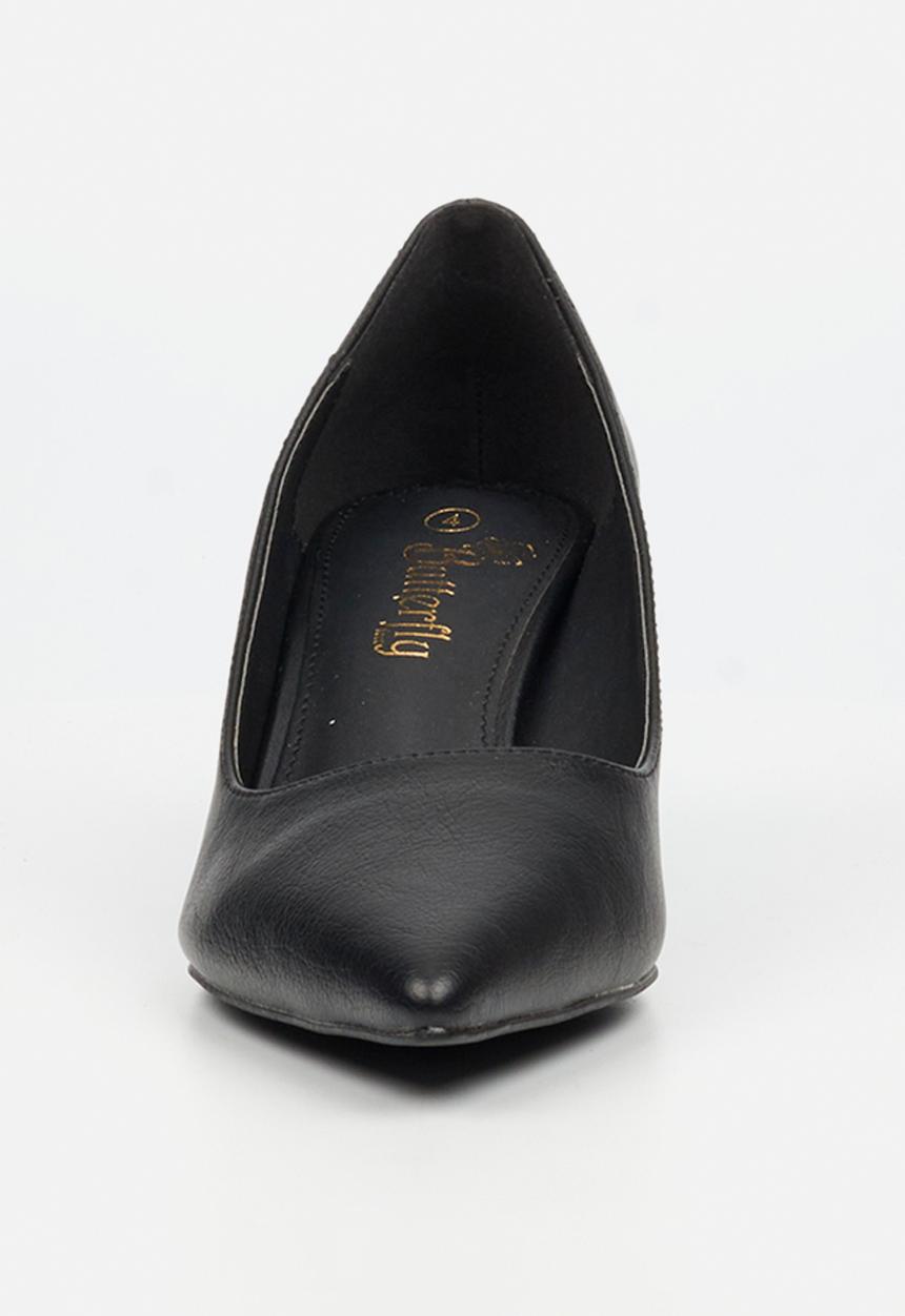 Butterfly Feet - Angelica 1 court heel - black