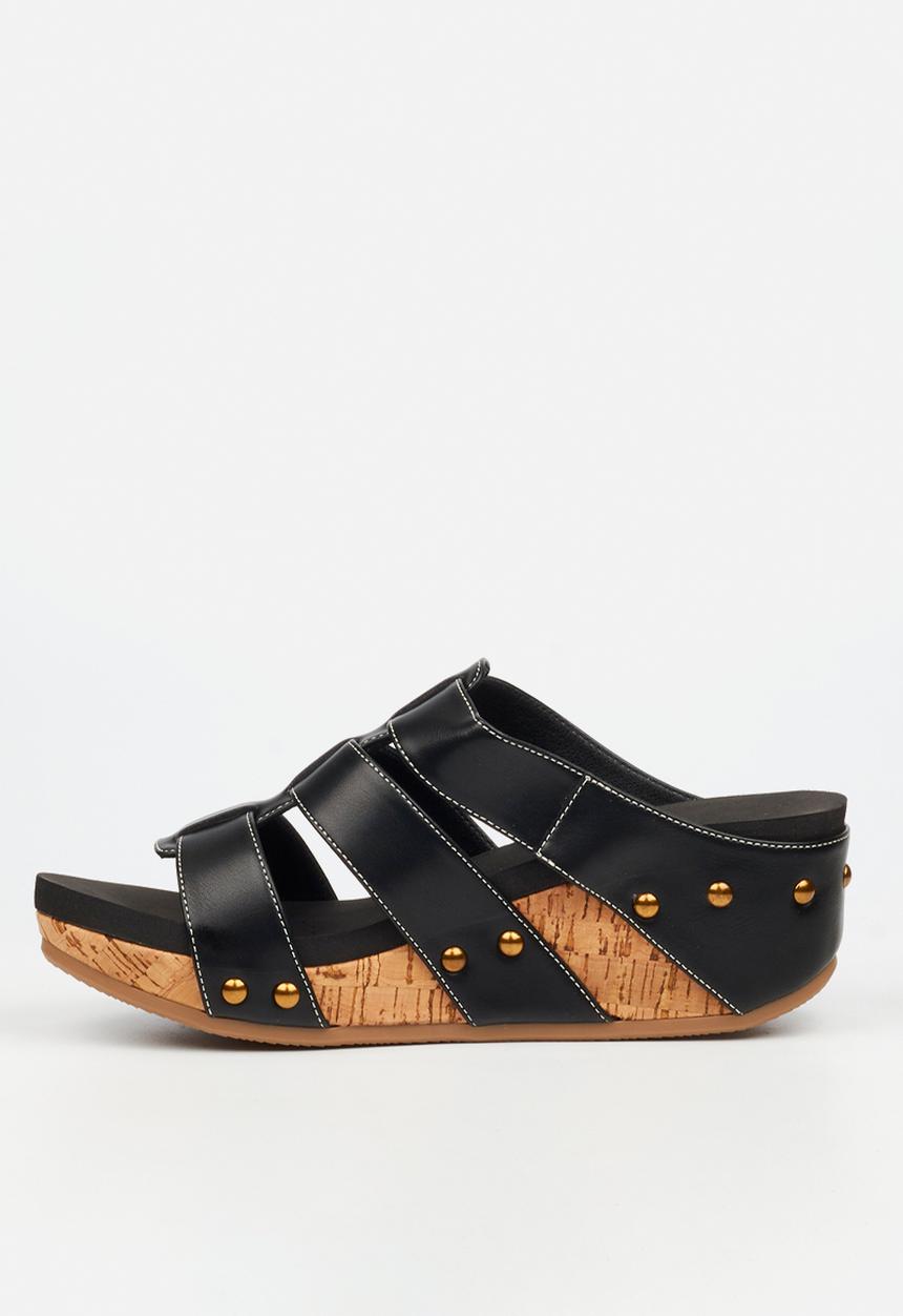 Butterfly Feet - Dido 7 mule sandal - black
