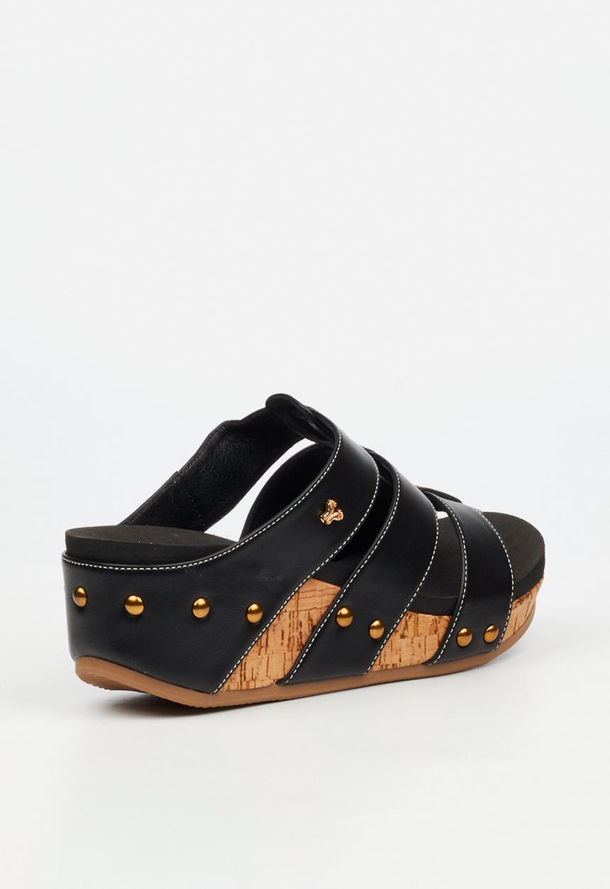 Butterfly Feet - Dido 7 mule sandal - black