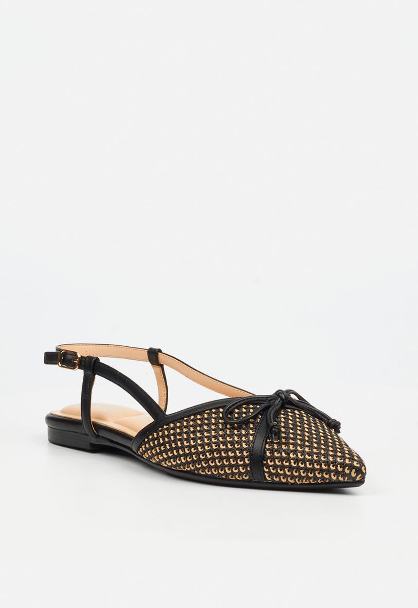 Butterfly Feet - Lyell 1 slingback - black