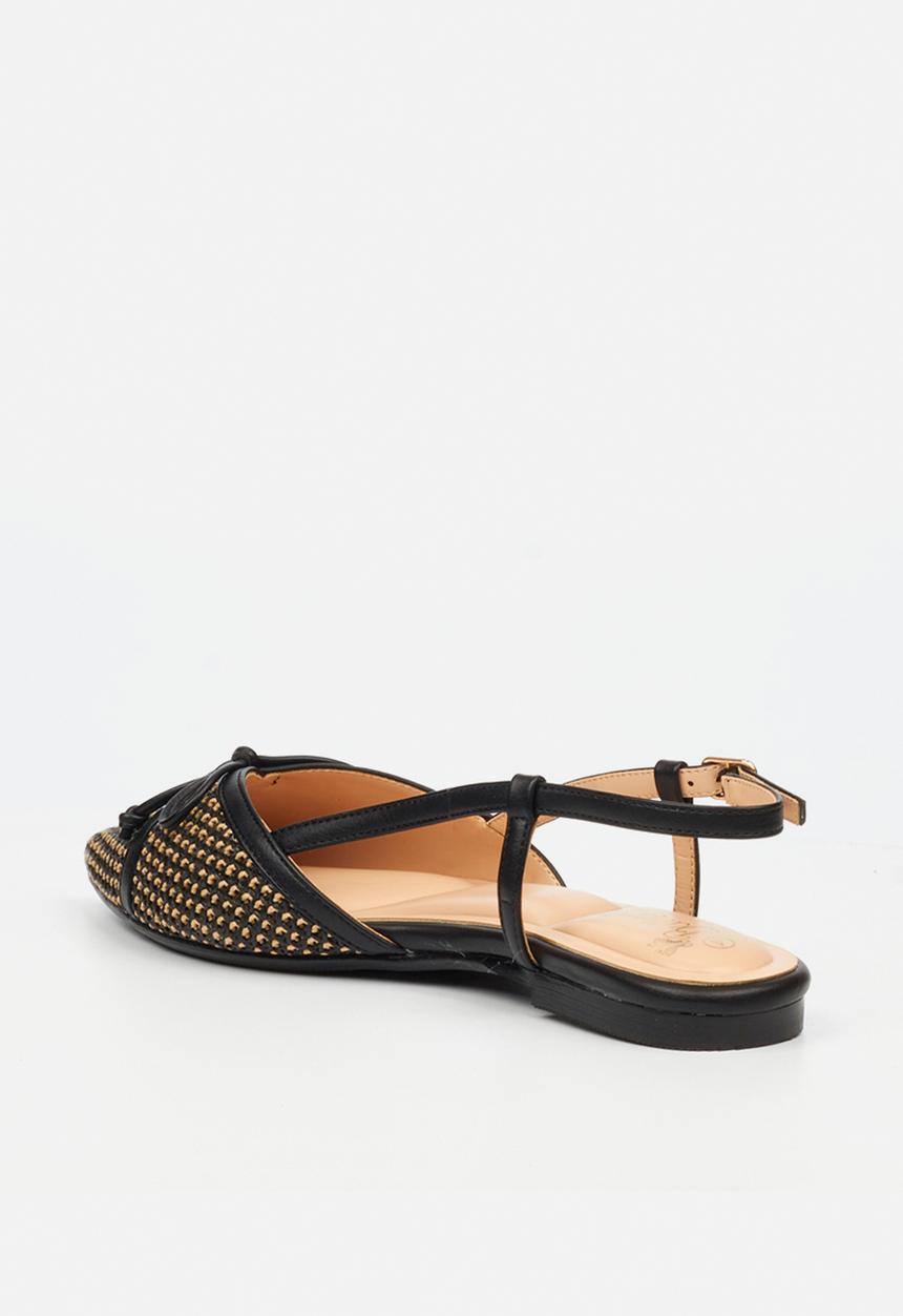 Butterfly Feet - Lyell 1 slingback - black