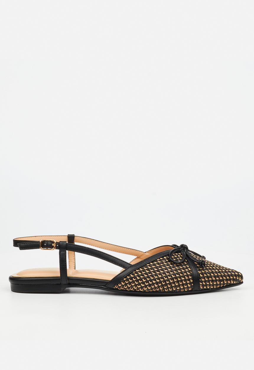 Butterfly Feet - Lyell 1 slingback - black
