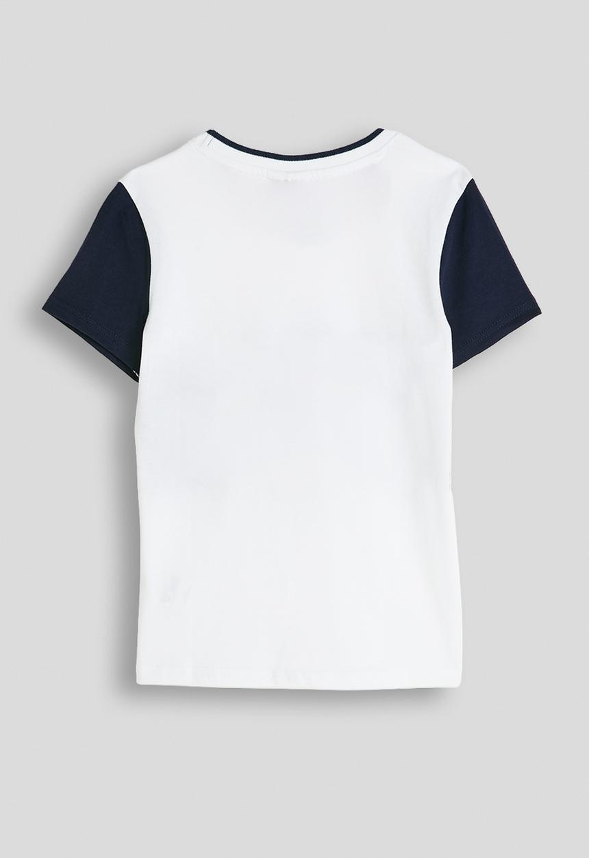 FILA - Ernie T-Shirt -White/Fila Blue/Fila Red