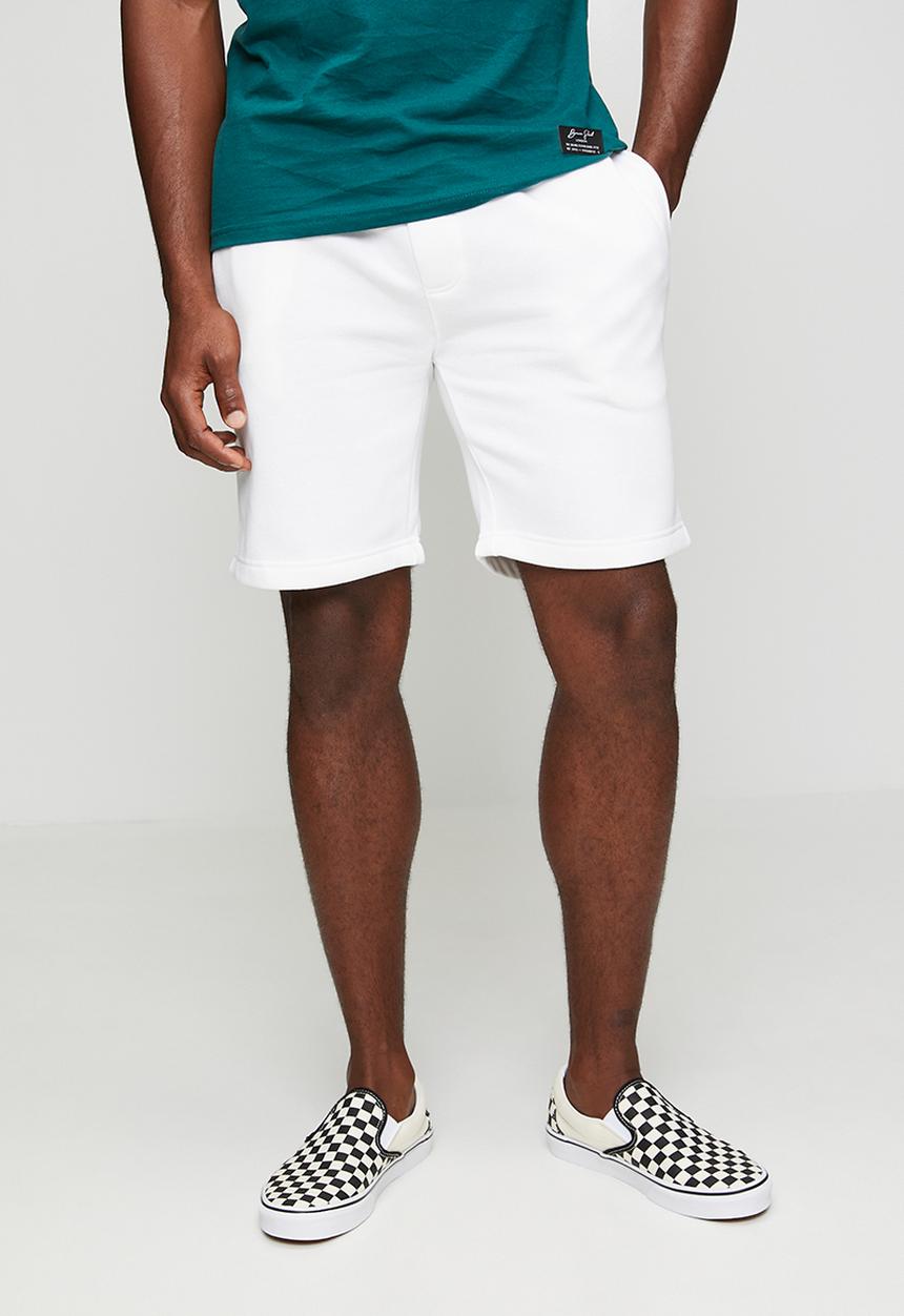 Brave Soul - MENS SHORTS TARLEY7 - CREAM