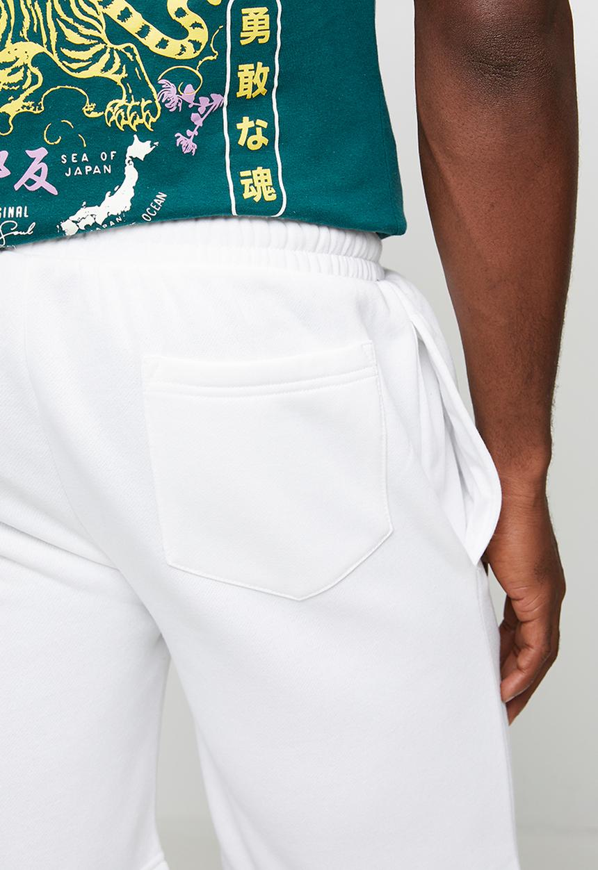 Brave Soul - MENS SHORTS TARLEY7 - CREAM