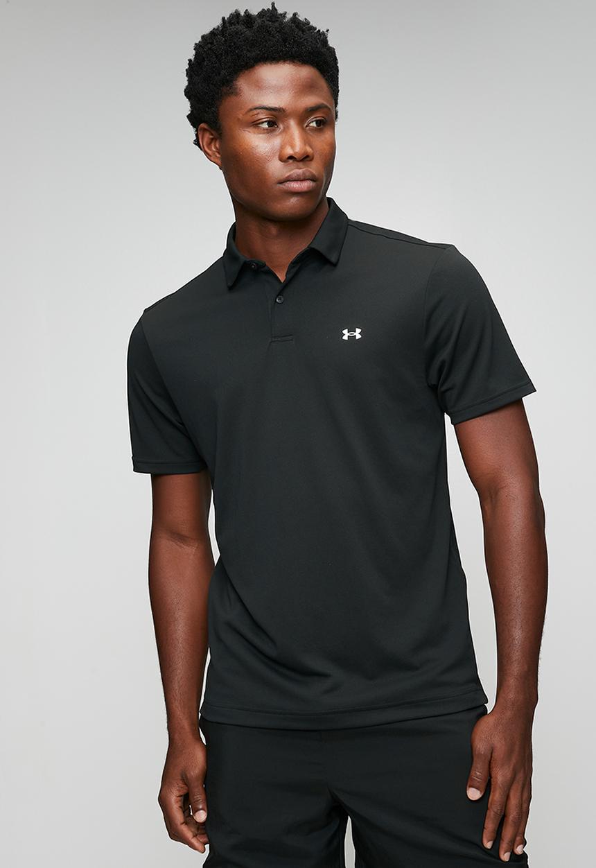 Under Armour - UA Tee To Green (T2G) Pique Golfer - Black