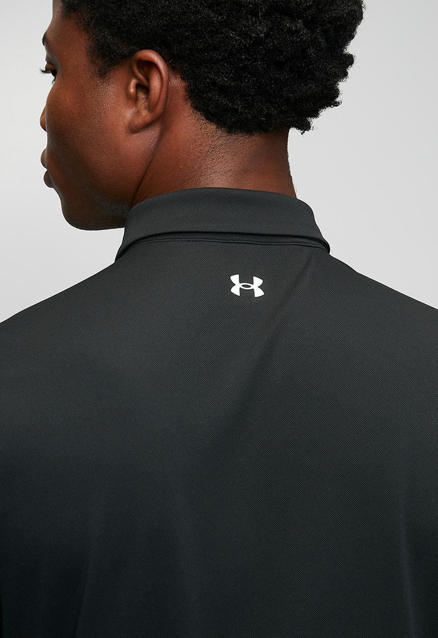 Under Armour - UA Tee To Green (T2G) Pique Golfer - Black