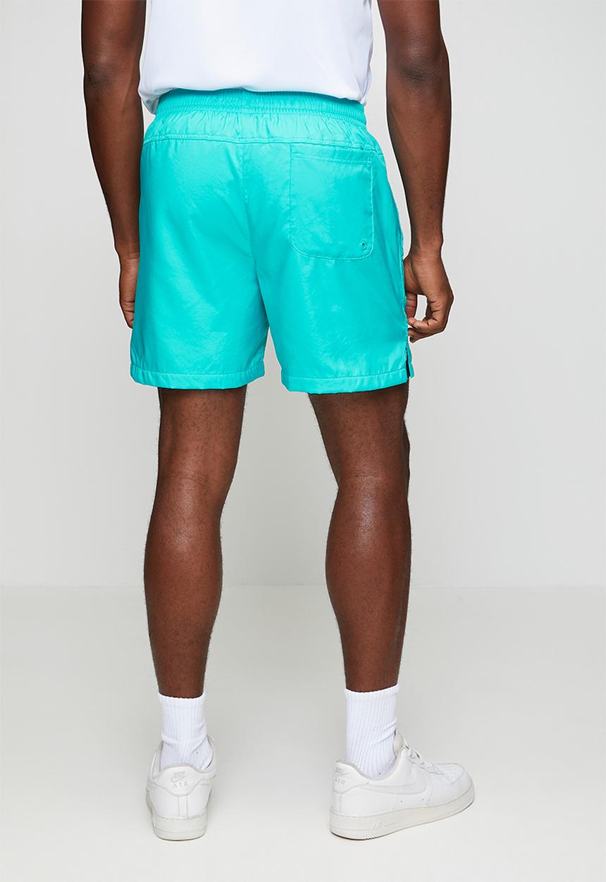 Nike - NSW Club  Woven Flow Shorts in the Dusty Cactus Turquiose / White