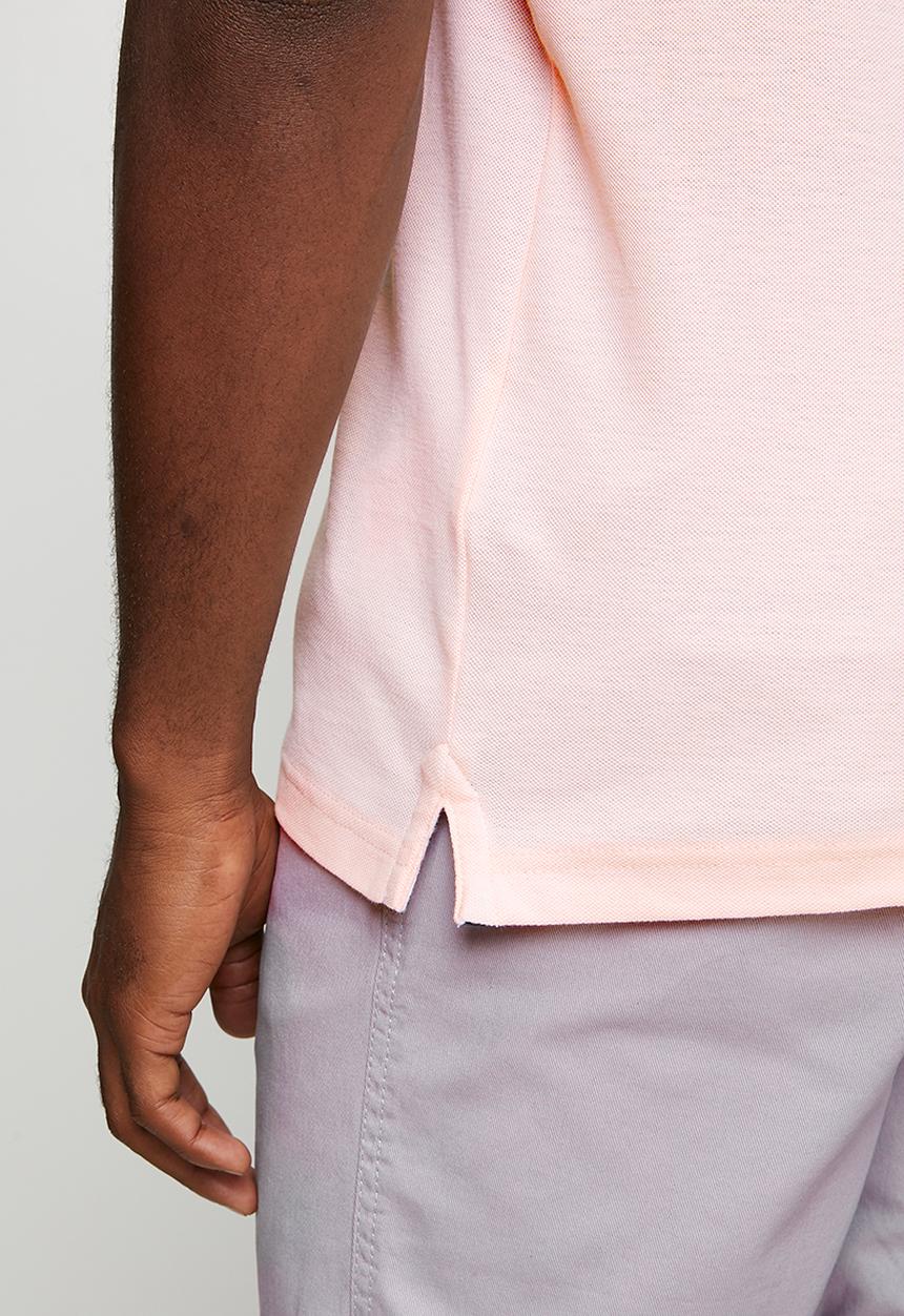 Brave Soul - Agitoc Polo - Summer Pink / Navy