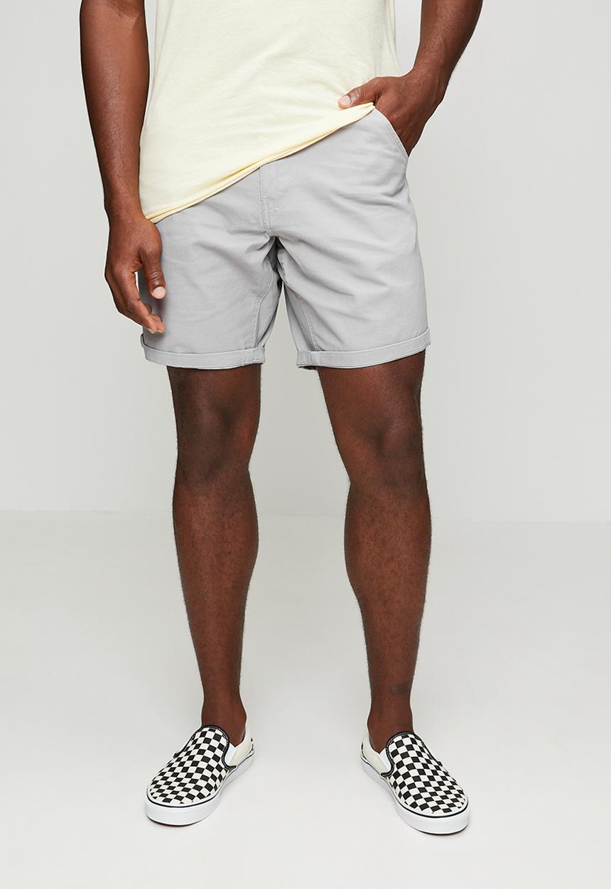 Brave Soul - Hampson Chino Short - Grey