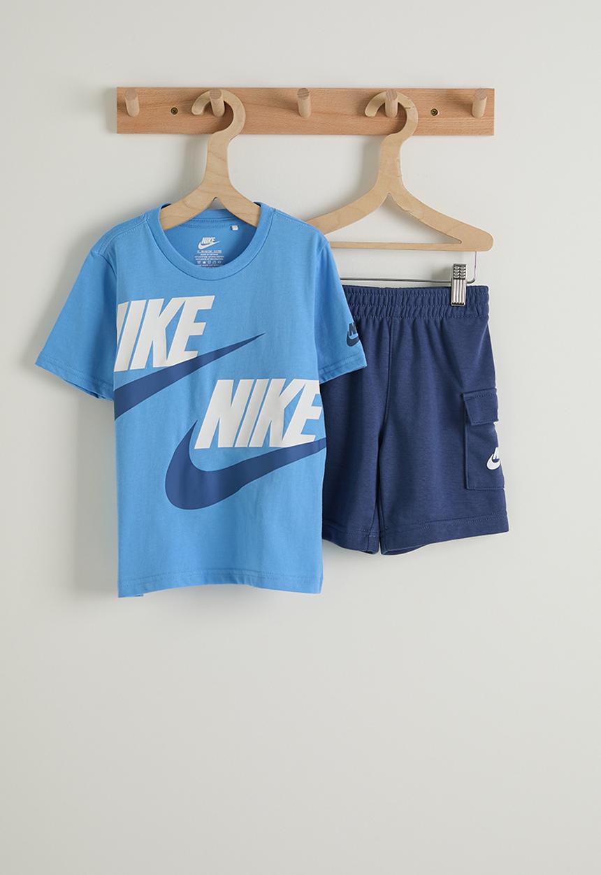 Nike - Nkb B Nsw Hbr Cargo Short Set - Mystic Navy
