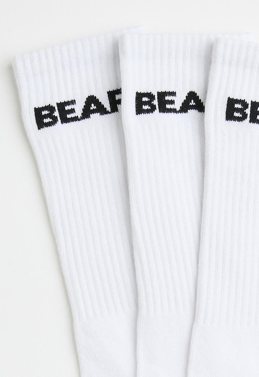Bear - 3 Pack Crew Cut - White/Black