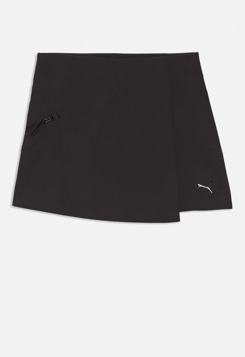 PUMA - Pumatech Sense 4-Way Stretch Short Woven Skirt - Puma Black