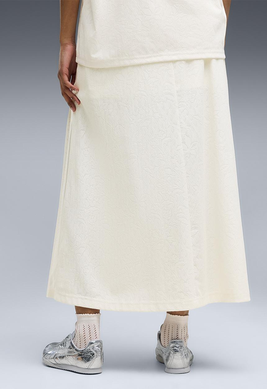 PUMA - Lace Pack T7 Midi Skirt - Warm White