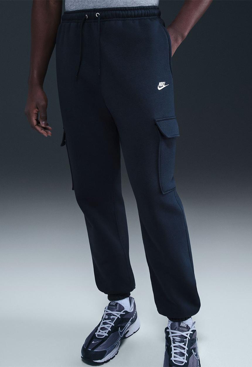 Nike - Club Bb Cargo Pant - Obsidian/Obsidian/White