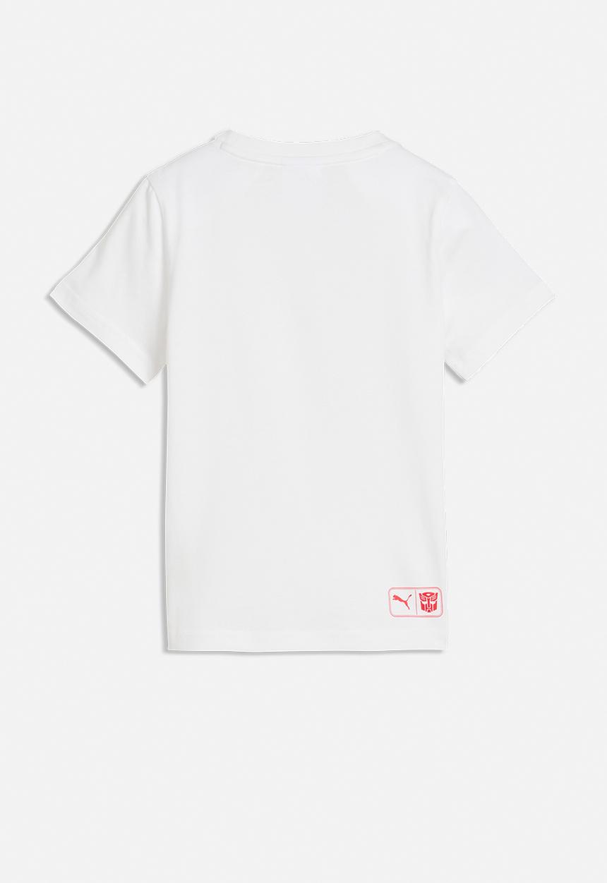 PUMA - Puma X Transformers Graphic Tee - Puma White