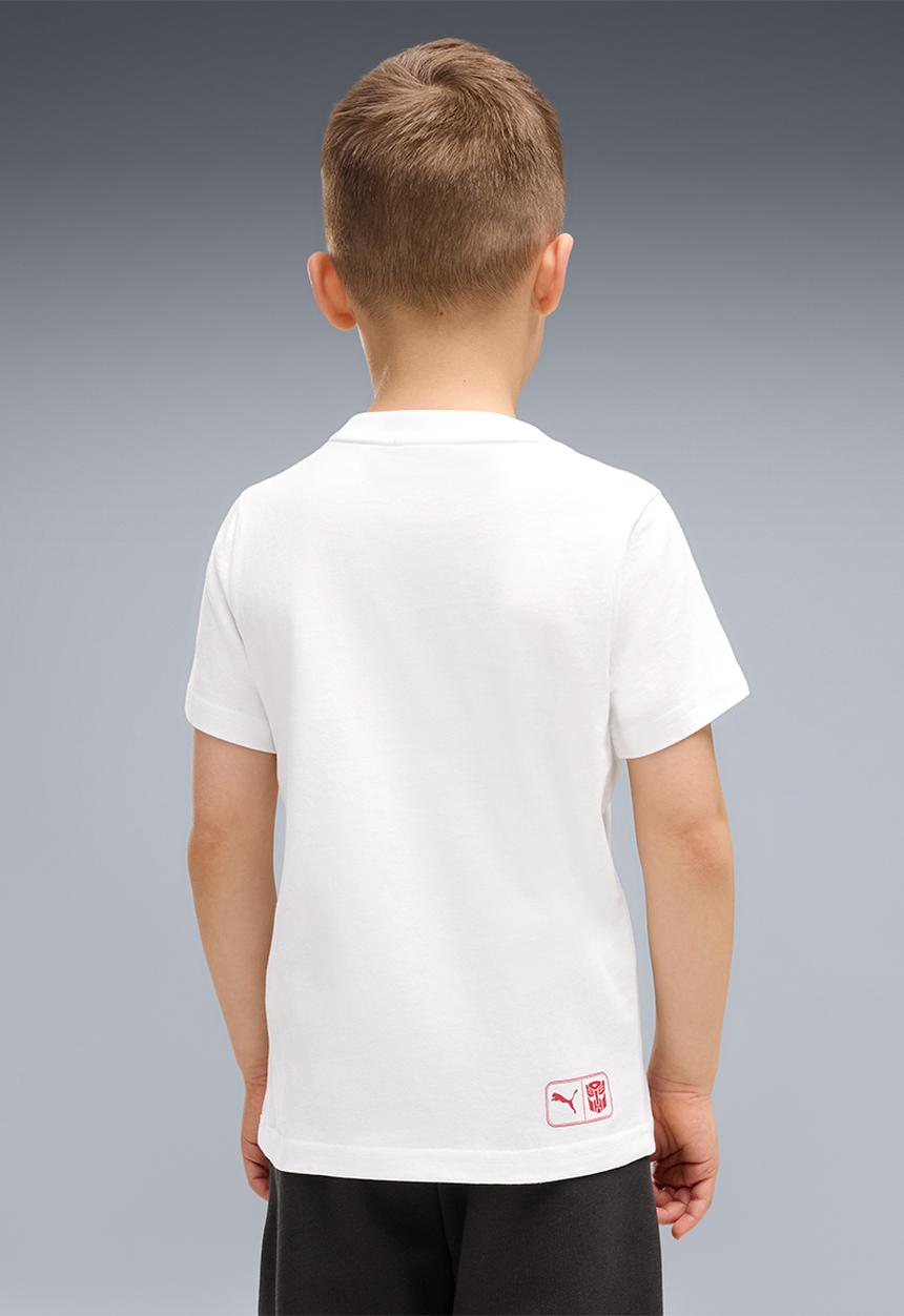 PUMA - Puma X Transformers Graphic Tee - Puma White