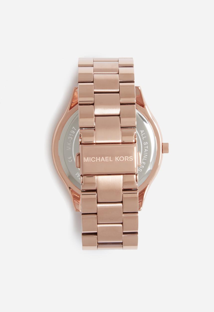 Michael Kors - Slim runway - rose gold