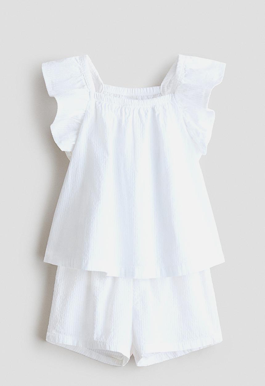 H&M - 2-Piece set - white