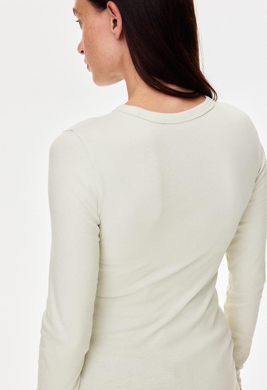 H&M - Mama ribbed jersey top - light green