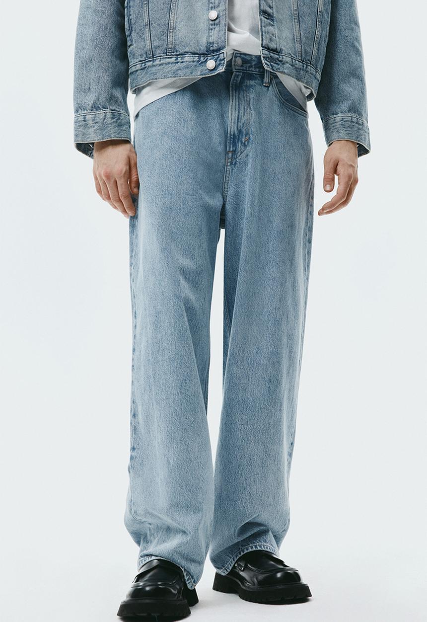 H&M - Baggy jeans - light denim blue