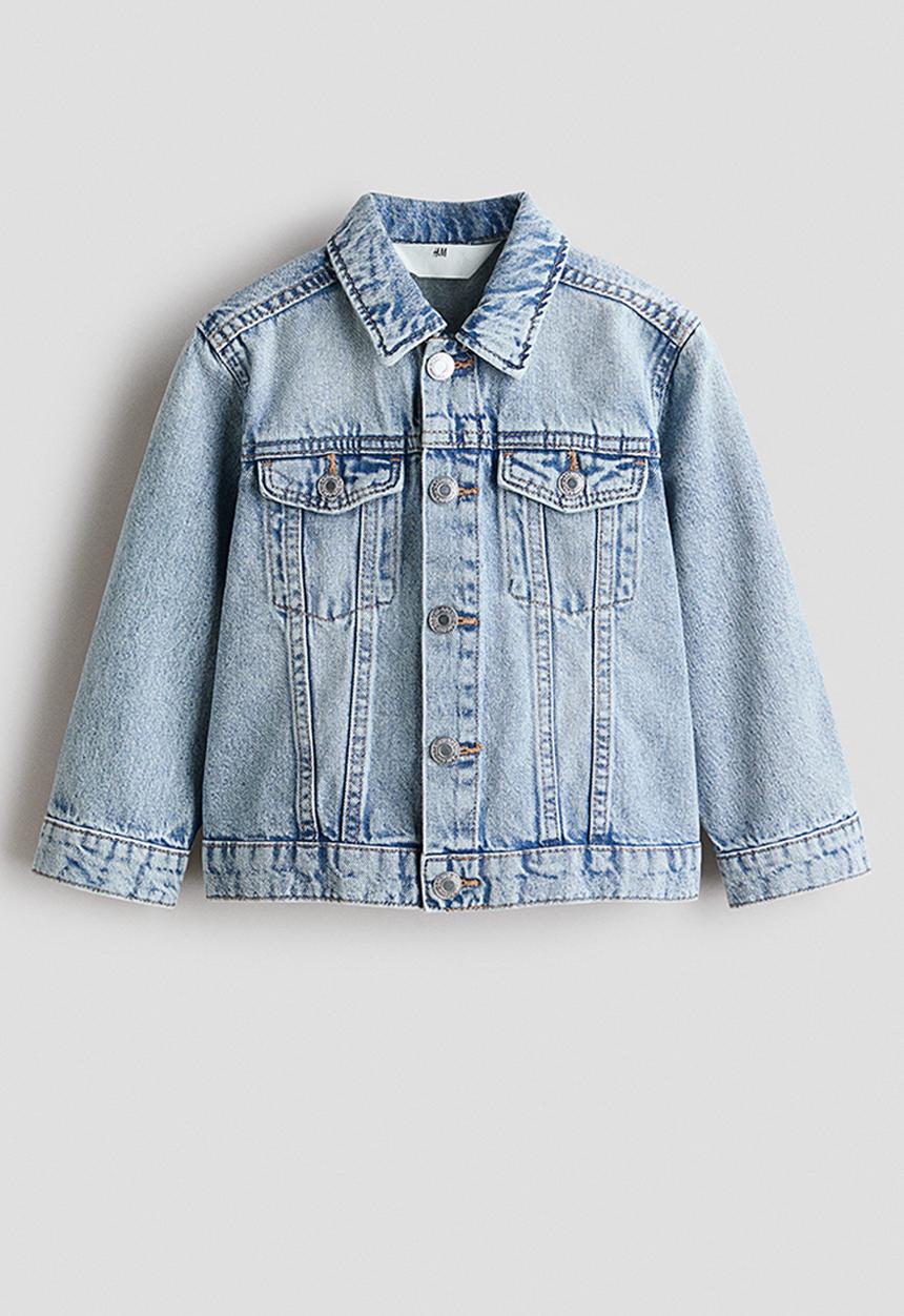 H&M - Denim jacket - light denim blue