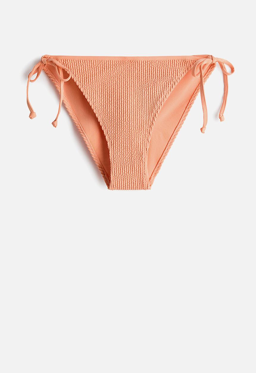 H&M - Tie tanga bikini bottoms - apricot